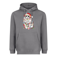 Storm christmas ragdoll cat Heavyweight Hoodie - LillyAllenDesigns
