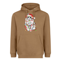 Toasted Coconut christmas ragdoll cat Heavyweight Hoodie - LillyAllenDesigns