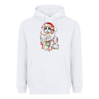 White christmas ragdoll cat Heavyweight Hoodie - LillyAllenDesigns