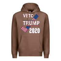 Chestnut Veto Trump 2020 Premium Hoodie - Bettercallsaul