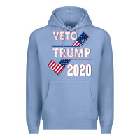 Colony Blue Veto Trump 2020 Premium Hoodie - Bettercallsaul