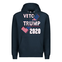 Navy Veto Trump 2020 Premium Hoodie - Bettercallsaul