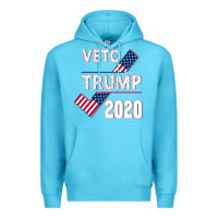 Ocean Blue Veto Trump 2020 Premium Hoodie - Bettercallsaul