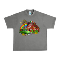 Tornado barn st patricks with truck and shamrocks Urban Heavy Tee - AdoDesignShop