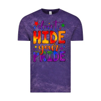 Cloud Purple don't hide your pride Vintage Tee - JahusDesignShop