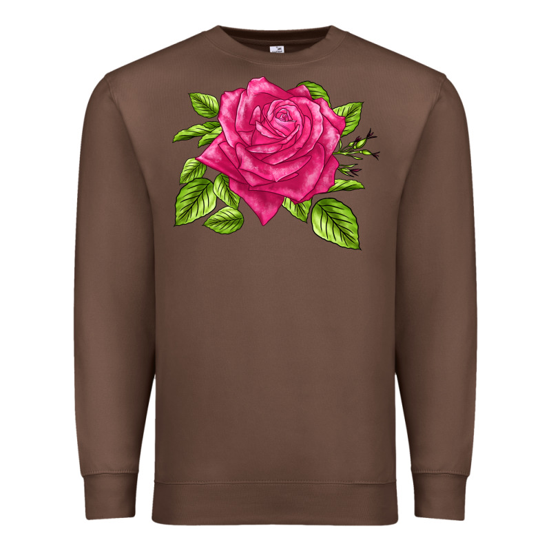 Perfume Delight Rose Premium Sweatshirt by LillyAllenDesigns | Teevron
