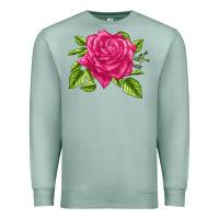 Seafoam Perfume Delight Rose Premium Sweatshirt - LillyAllenDesigns