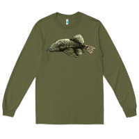 Army Green Bristlenose Placo Long Sleeve Tee - LillyAllenDesigns