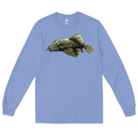 Colony Blue Bristlenose Placo Long Sleeve Tee - LillyAllenDesigns
