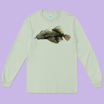 Bristlenose Placo Long Sleeve Tee Designed By Lillyallendesigns