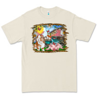 Bone Easter Farm Bunny And Pig Premium Tee - RanaPortraitStore