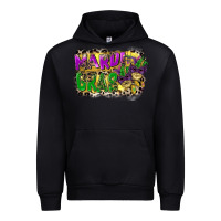 Black mardi gras Urban Hoodie - CowGirlArtShop
