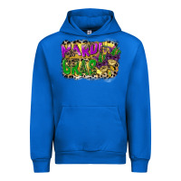 Cobalt mardi gras Urban Hoodie - CowGirlArtShop