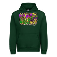 Forest Green mardi gras Urban Hoodie - CowGirlArtShop