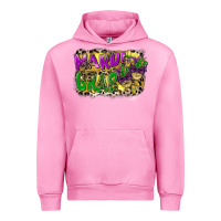 Fuchsia Pink mardi gras Urban Hoodie - CowGirlArtShop