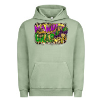 Pigment Oil Green mardi gras Urban Hoodie - CowGirlArtShop
