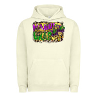 Pigment Pistachio mardi gras Urban Hoodie - CowGirlArtShop