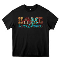 Black home sweet home Heavy Core Tee - texasbilliewilder