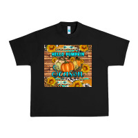 Black hello pumpkin season tumbler Urban Heavy Tee - Artiststas