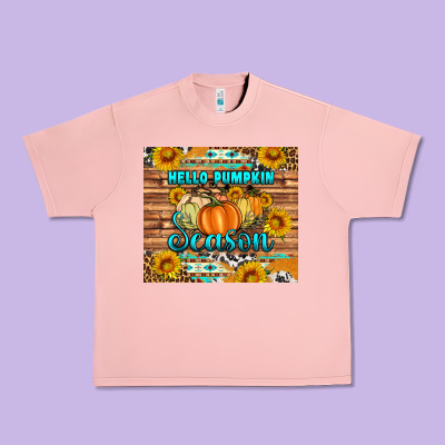 Hello Pumpkin Season Tumbler Urban Heavy Tee Designed By Artiststas