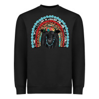 Black black angus  rainbow Heavyweight Sweatshirt - JahusDesignShop