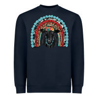 Navy black angus  rainbow Heavyweight Sweatshirt - JahusDesignShop