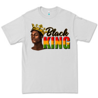 Dove Grey afro man black king Premium Tee - texasbilliewilder