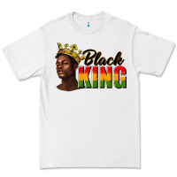White afro man black king Premium Tee - texasbilliewilder