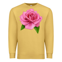 Antique Gold Perfume Delight Rose Premium Sweatshirt - LillyAllenDesigns