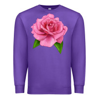 Purple Perfume Delight Rose Premium Sweatshirt - LillyAllenDesigns