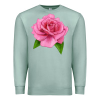 Seafoam Perfume Delight Rose Premium Sweatshirt - LillyAllenDesigns