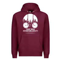 Burgundy She Is The Anchor Keeping My Feet On The Ground Premium Hoodie - Bettercallsaul