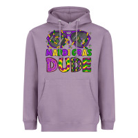 Mardi Gras Celebration Design Heavyweight Hoodie | Teevron