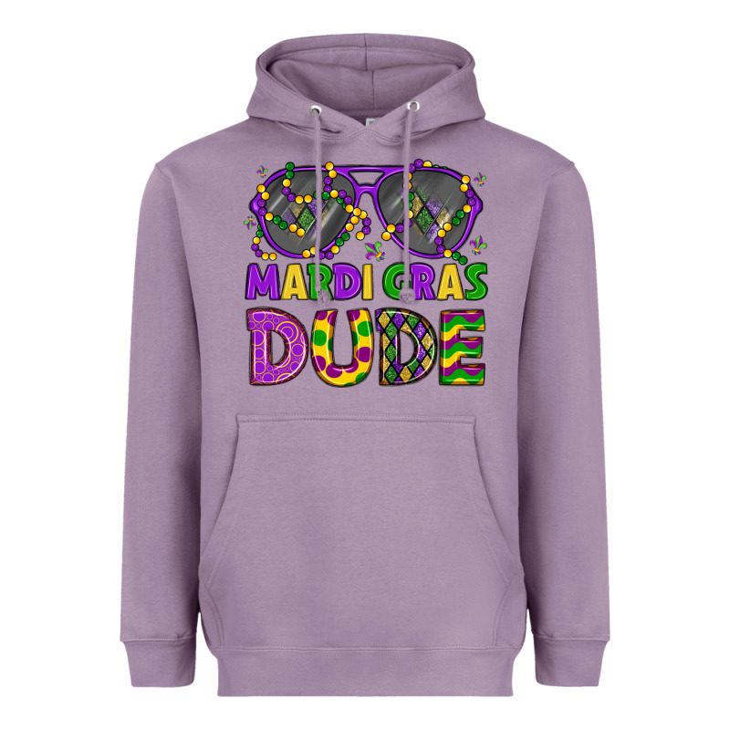 Mardi Gras Celebration Design Heavyweight Hoodie by LillyAllenDesigns | Teevron
