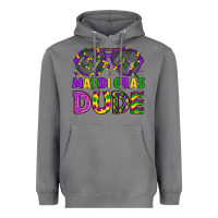 Storm mardi gras celebration design Heavyweight Hoodie - LillyAllenDesigns