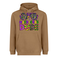 Toasted Coconut mardi gras celebration design Heavyweight Hoodie - LillyAllenDesigns