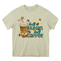 Mossy half human half coffee Heavy Core Tee - texasbilliewilder