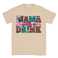 Mushroom western mama needs a drink Classic Tee - Artiststas