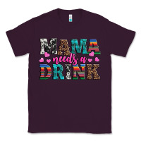 Plum western mama needs a drink Classic Tee - Artiststas