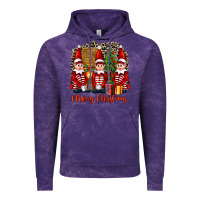Cloud Purple Merry christmas elfs Vintage Hoodie - FaDigitalArtStudio