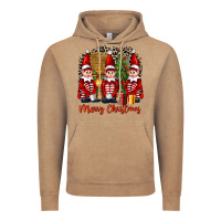 Vintage Coffee Merry christmas elfs Vintage Hoodie - FaDigitalArtStudio