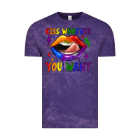 Cloud Purple kiss whoever you want Vintage Tee - JahusDesignShop