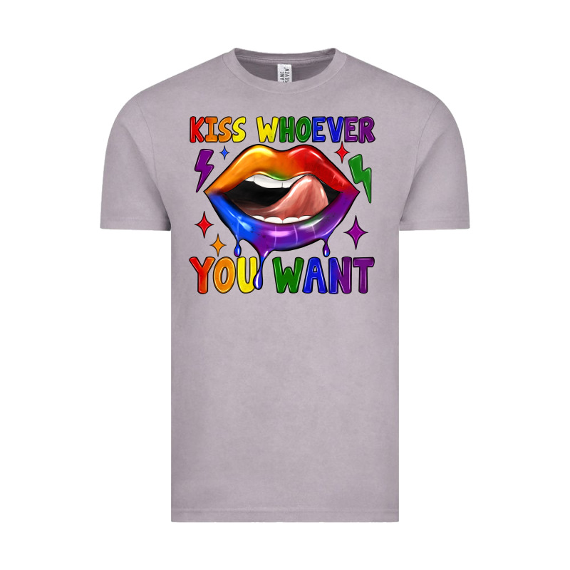Kiss Whoever You Want Vintage Tee by JahusDesignShop | Teevron