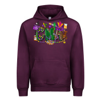 Mauve Wine cma mardi gras cowgirl Urban Hoodie - CowGirlArtShop