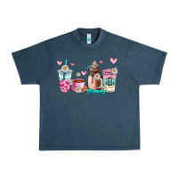 Midnight Navy mom coffee cup Urban Heavy Tee - AdoDesignShop