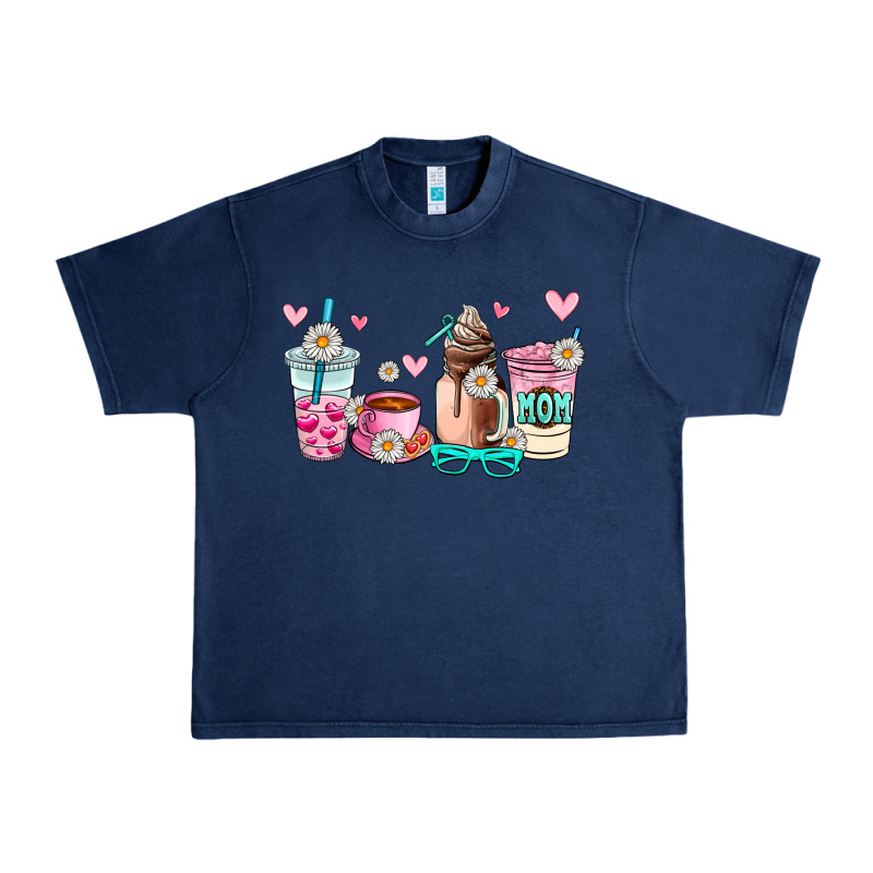 Mom Coffee Cup Urban Heavy Tee by AdoDesignShop | Teevron