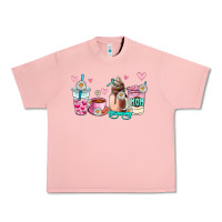 Salmon mom coffee cup Urban Heavy Tee - AdoDesignShop
