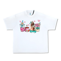 White mom coffee cup Urban Heavy Tee - AdoDesignShop