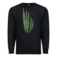 Black Organ Pipe Cactus Premium Sweatshirt - LillyAllenDesigns