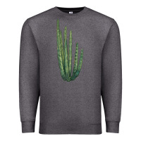 Charcoal Heather Organ Pipe Cactus Premium Sweatshirt - LillyAllenDesigns